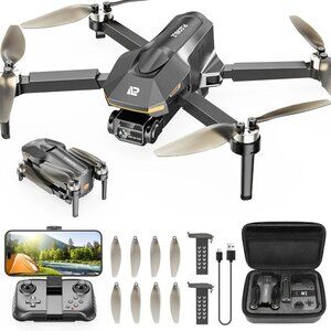 Drones with Camera for Adults 4K, Brushless Motor FPV Foldable Mini RC Drone for